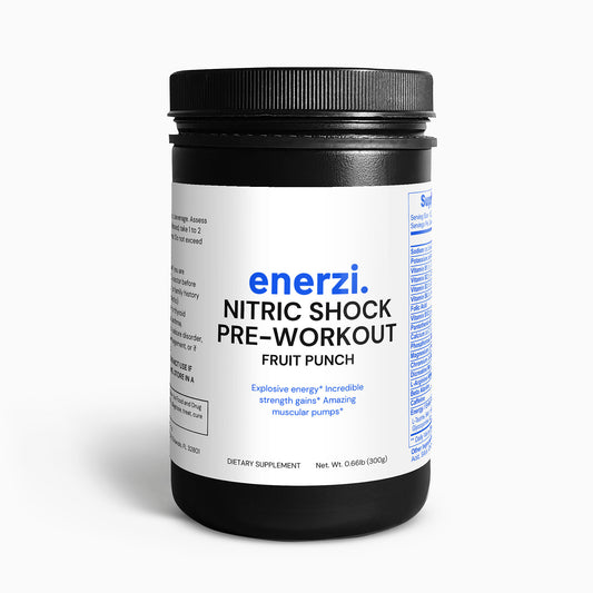 Nitric Shock Pre-Workout Powder (Fruit Punch)